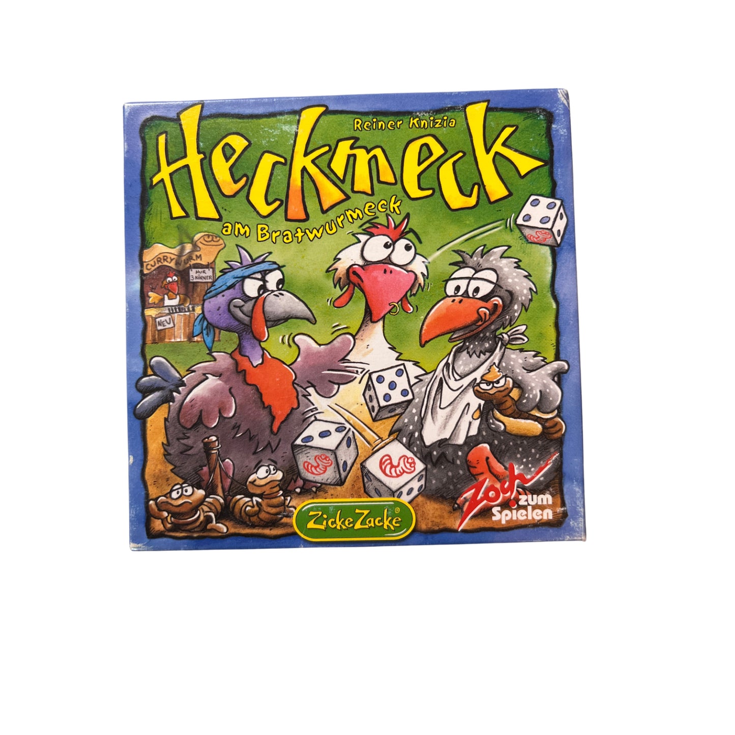 Heckmeck am Bratwurmeck Zoch Würfelspiel – SKU A14004 – Gesellschaftsspiel gebraucht kaufen bei Brettspielimperium