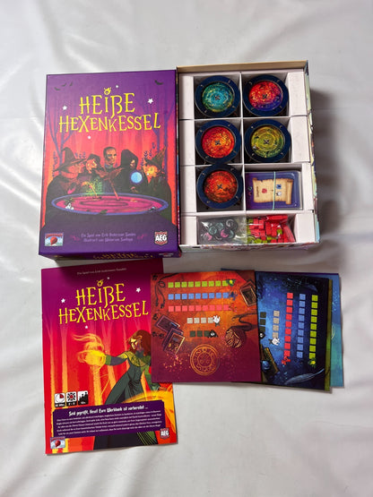 Heiße Hexenkessel - Familienspiel für 2 bis 5 Spielende  - Vollständig - Ansicht 2