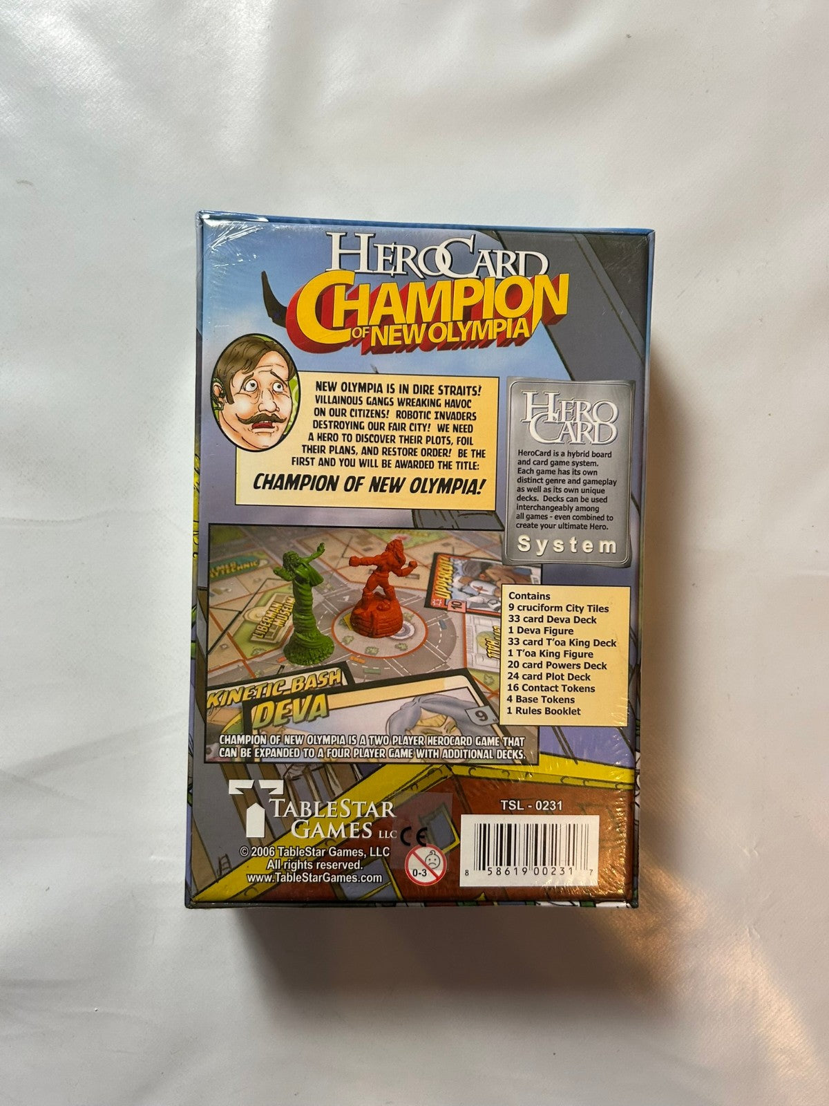 Hero Card Champion of New Olympia  Hero Card System englisch  Neu in Folie - Ansicht 6