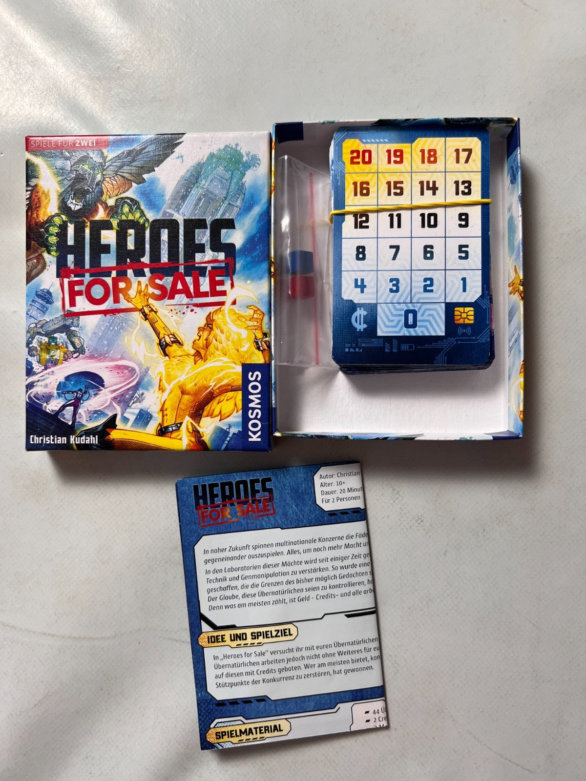 Heroes for Sale Kosmos-Verlag Gesellschaftsspiel Spiel - Vollständig - Ansicht 2