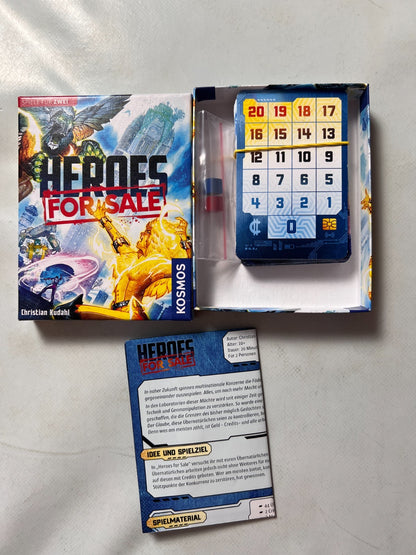 Heroes for Sale Kosmos-Verlag Gesellschaftsspiel Spiel - Vollständig - Ansicht 2