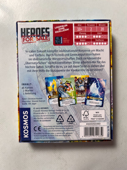 Heroes for Sale Kosmos-Verlag Gesellschaftsspiel Spiel - Vollständig - Ansicht 8