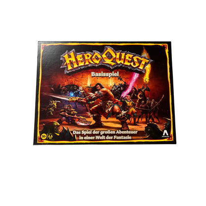 HeroQuest Brettspiel DEAusgabe deutsch Brettspiele Avalon Hill Unbespielt – SKU A14280 – Gesellschaftsspiel gebraucht kaufen bei Brettspielimperium