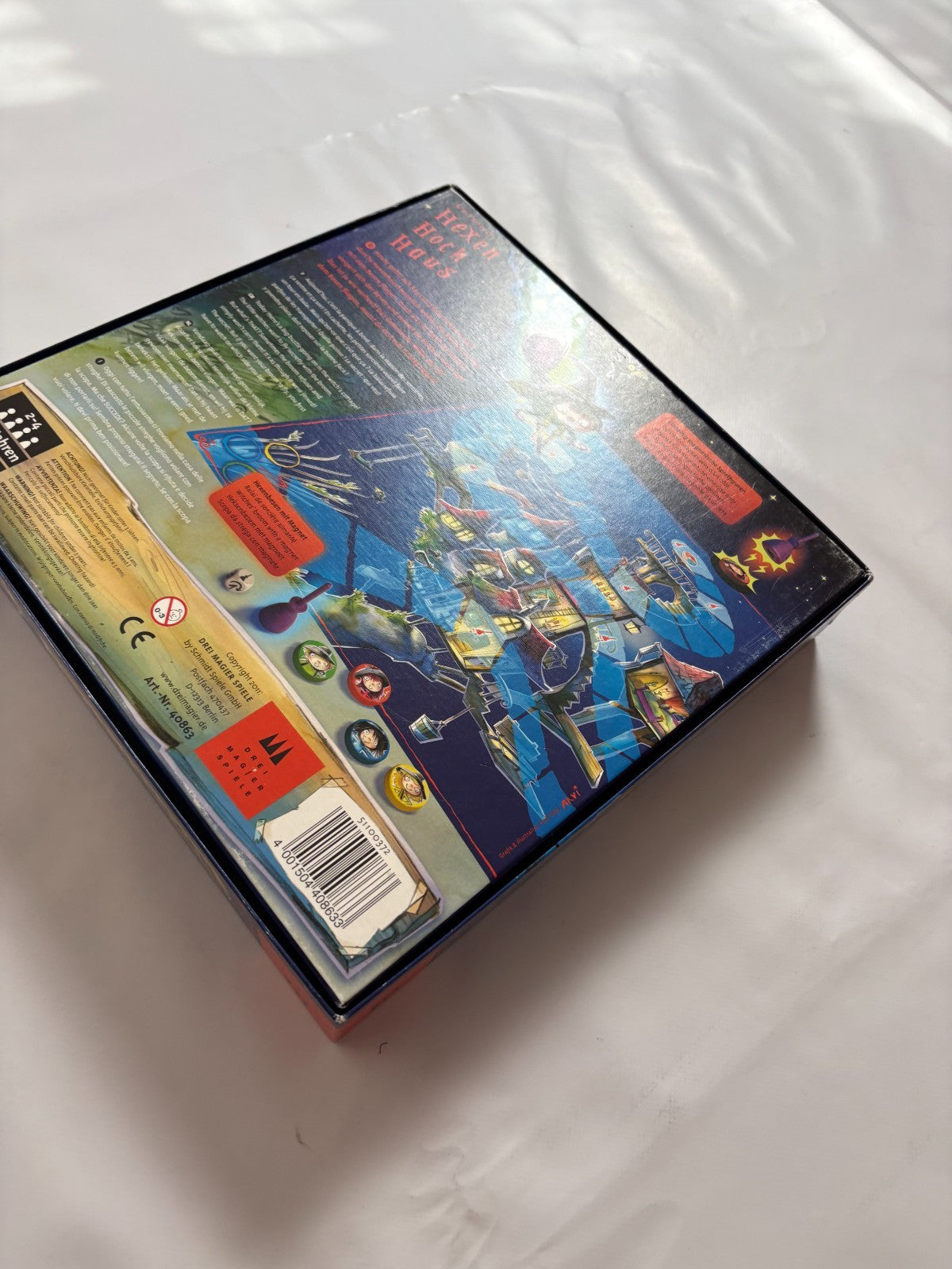 Hexen Hochhaus drei Magier Spiele Brettspiel Familienspiel Vollständig - Ansicht 12