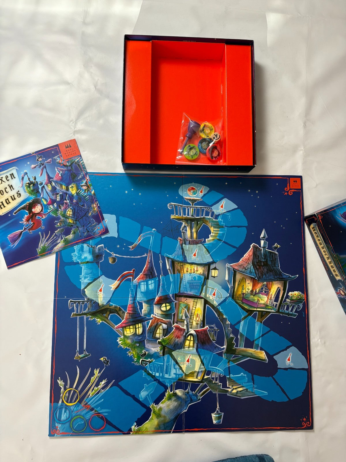 Hexen Hochhaus drei Magier Spiele Brettspiel Familienspiel Vollständig - Ansicht 6