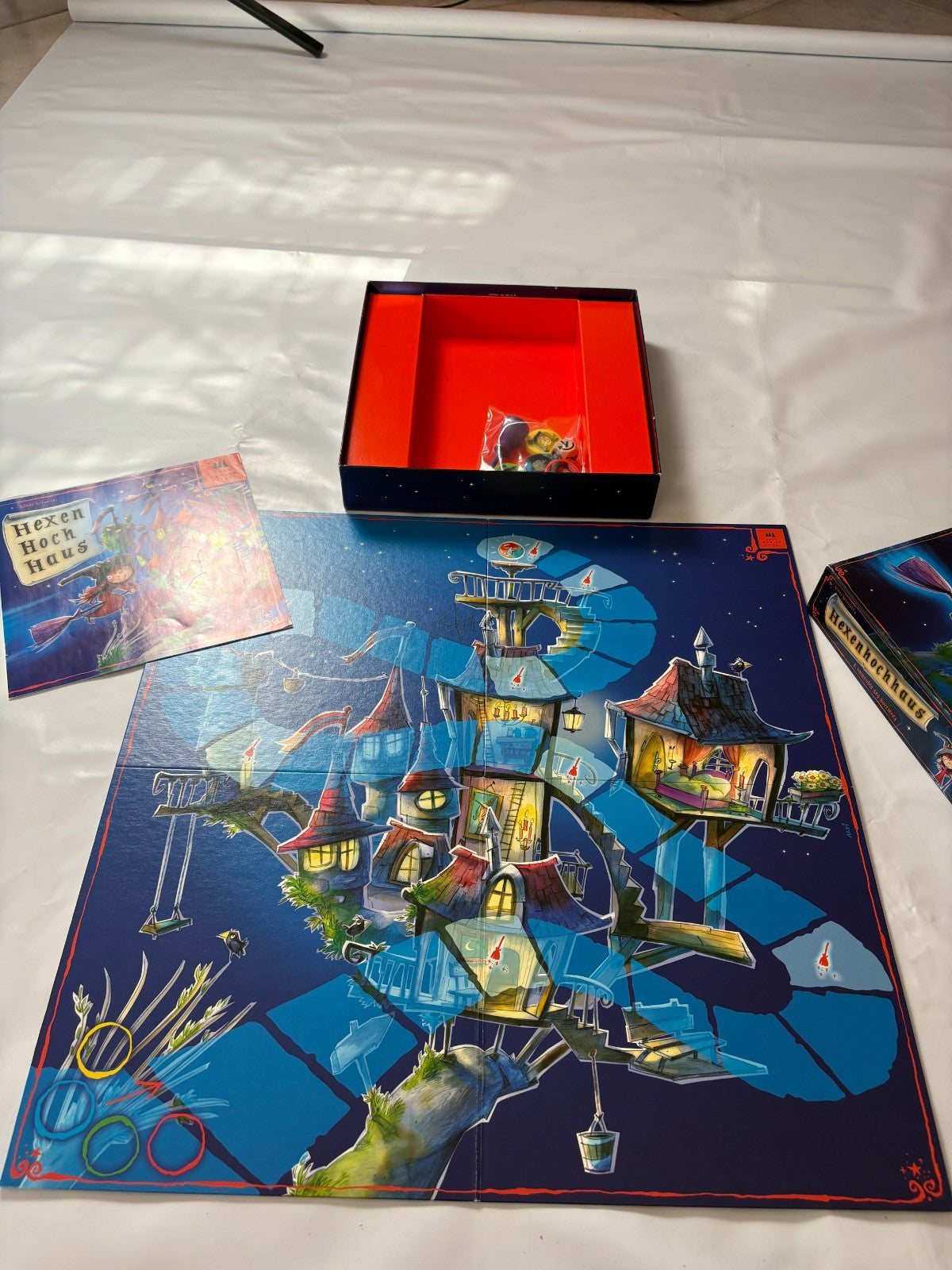 Hexen Hochhaus drei Magier Spiele Brettspiel Familienspiel Vollständig - Ansicht 9