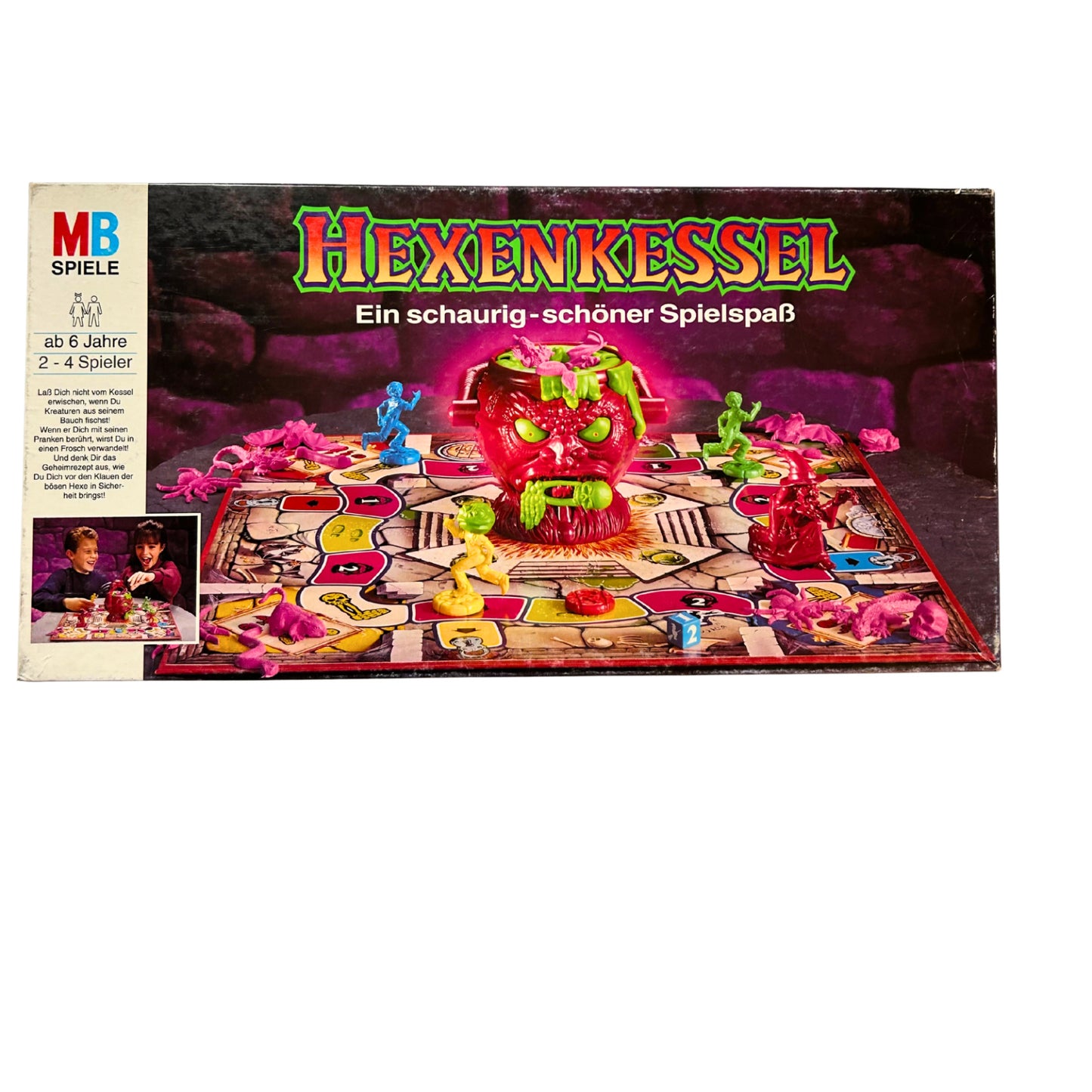 Hexenkessel - Ein schaurig schöner Spielspaß - MB Spiele – SKU A11085 – Gesellschaftsspiel gebraucht kaufen bei Brettspielimperium