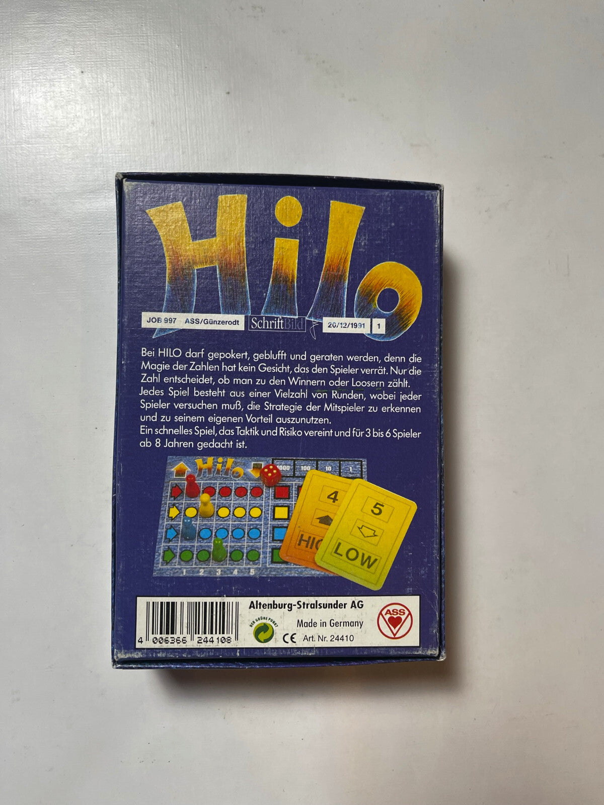 Hilo Spiel Gesellschaftsspiel Ass- Vollständig - Ansicht 2