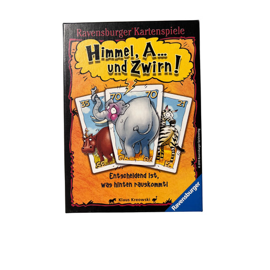 Himmel A... und Zwirn Spiel Ravensburger – SKU A10285 – Gesellschaftsspiel gebraucht kaufen bei Brettspielimperium