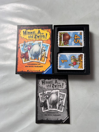 Himmel A... und Zwirn Spiel  Ravensburger   Unbespielt - Ansicht 2