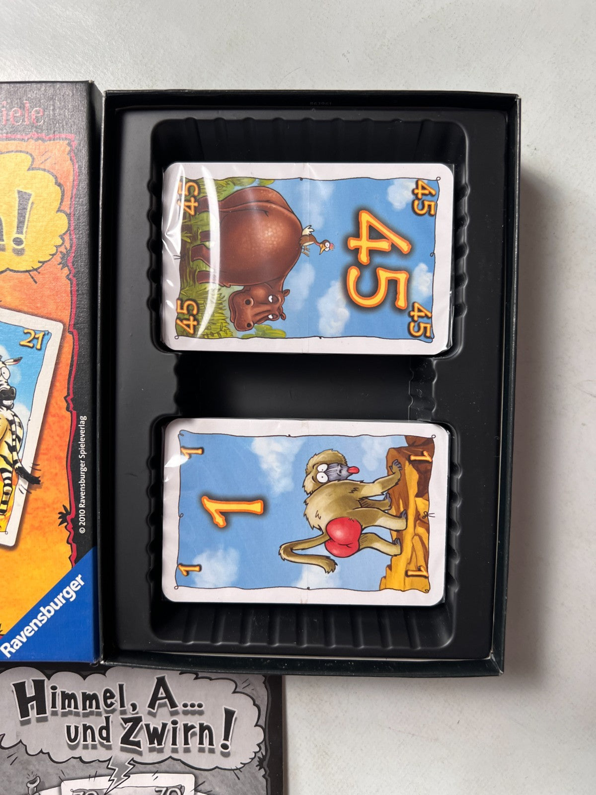 Himmel A... und Zwirn Spiel  Ravensburger   Unbespielt - Ansicht 3