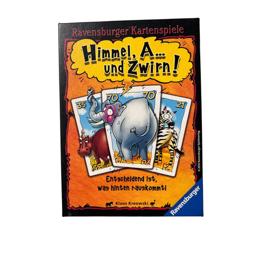 Himmel A... und Zwirn Spiel Ravensburger - Unbespielt – SKU A13353 – Gesellschaftsspiel gebraucht kaufen bei Brettspielimperium