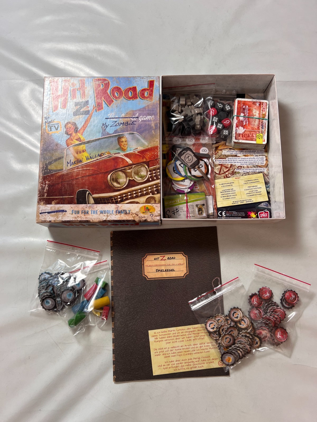 Hit Z Road Spiel - Deutsch Brettspiel Gesellschaftsspiel Vollständig - Ansicht 2