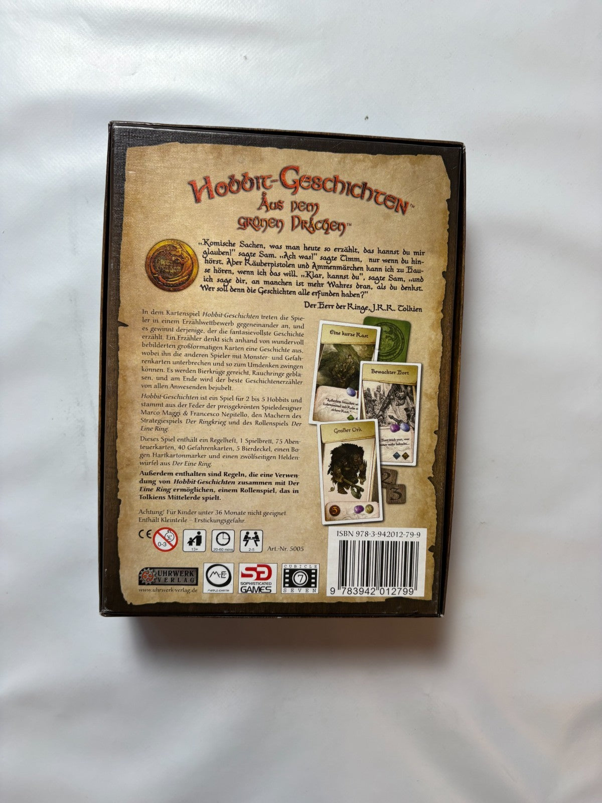 Hobbit-Geschichten aus dem Grünen Drachen Uhrwerk Verlag Fantasy - Unbespielt - Ansicht 8