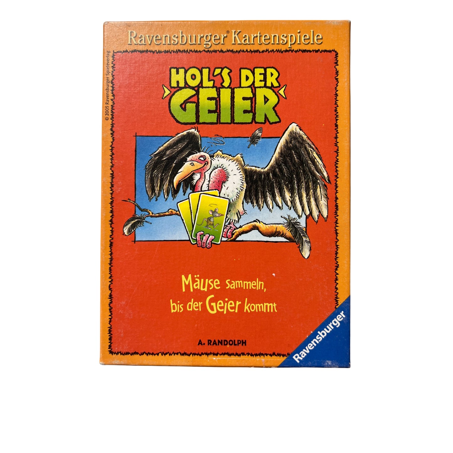 Hol's der Geier Ravensburger 2005 – SKU A9720 – Kartenspiel gebraucht kaufen bei Brettspielimperium