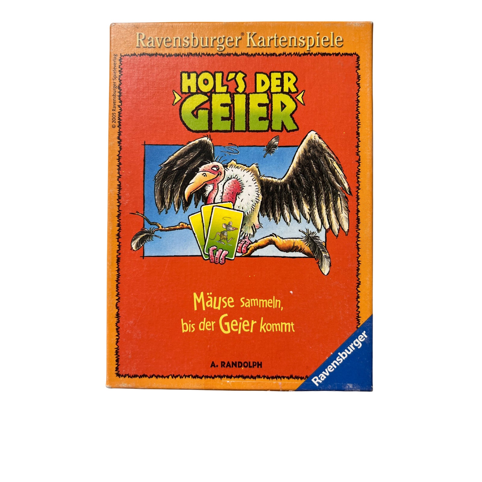 Hol's der Geier Ravensburger 2005 – SKU A9720 – Kartenspiel gebraucht kaufen bei Brettspielimperium