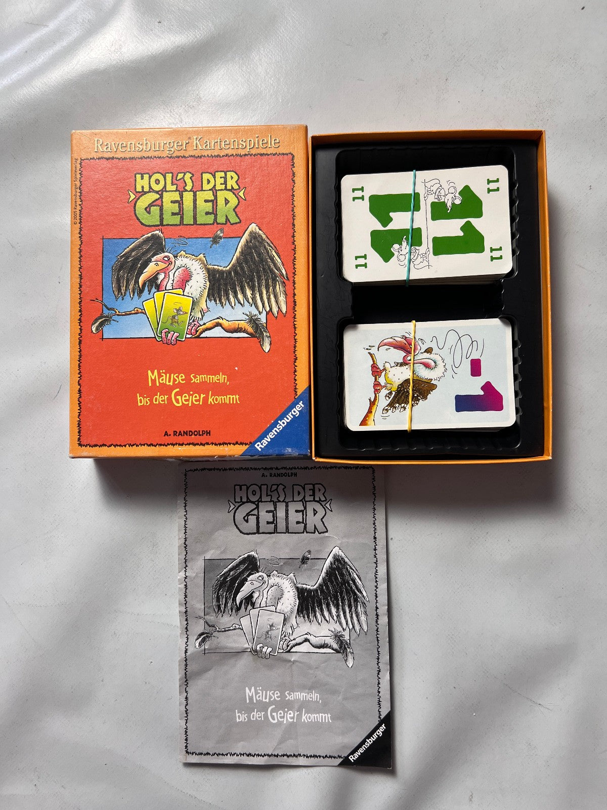 Hol's der Geier Ravensburger 2005 Vollständig Kartenspiel  Vollständig - Ansicht 2