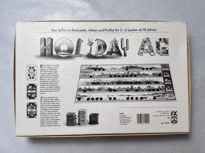 Holiday AG FX SCHMID 1990 Brettspiel Spielzeug Gesellschaftsspiel  Vollständig - Ansicht 3