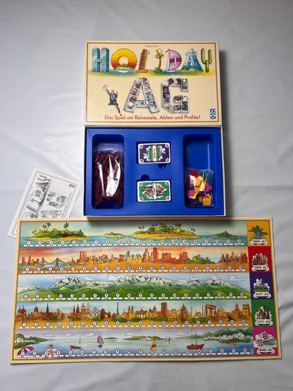 Holiday AG FX SCHMID 1990 Brettspiel Spielzeug Gesellschaftsspiel  Vollständig - Ansicht 4