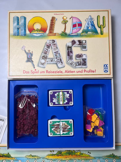 Holiday AG FX SCHMID 1990 Brettspiel Spielzeug Gesellschaftsspiel  Vollständig - Ansicht 5