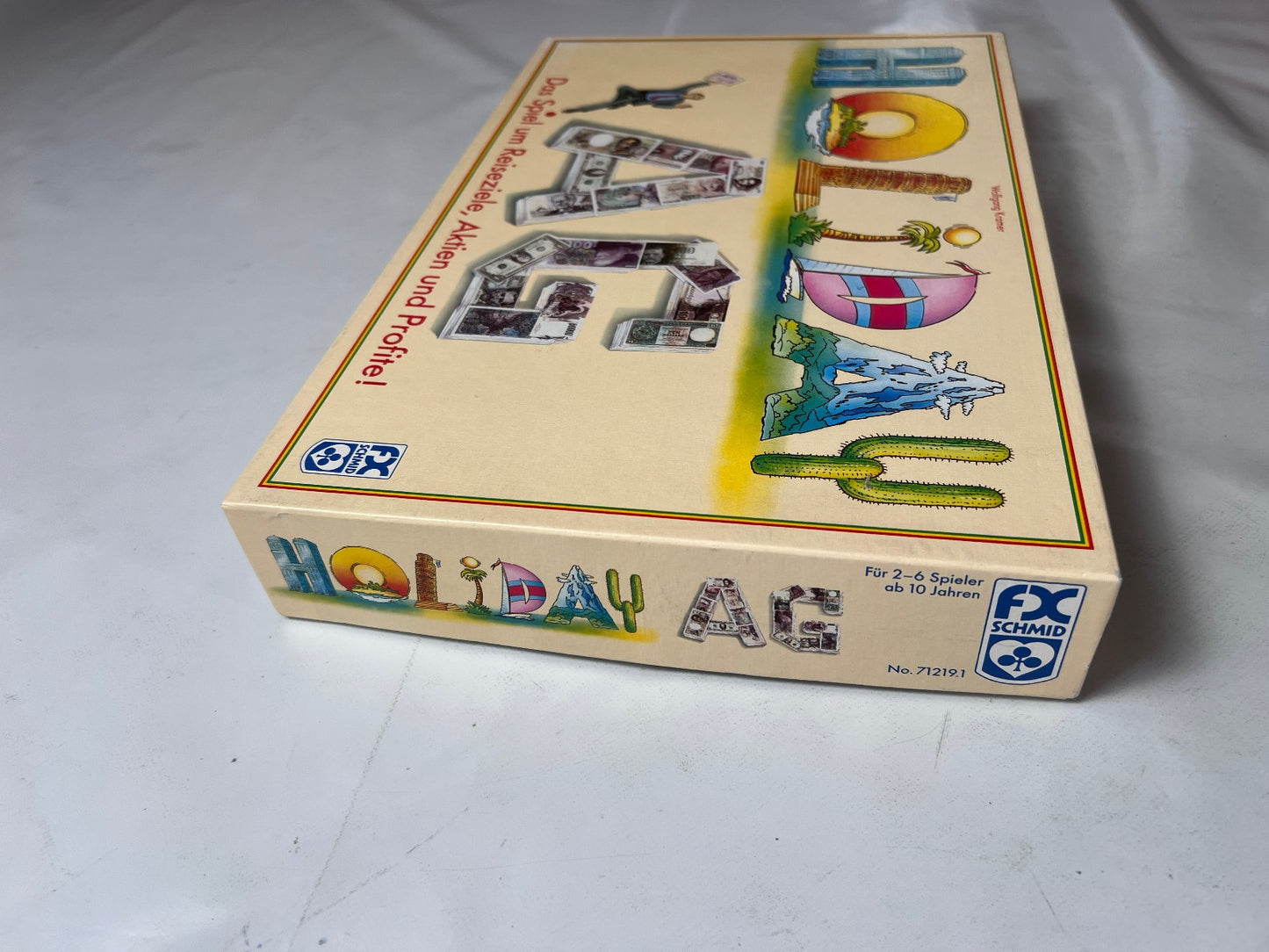 Holiday AG FX SCHMID 1990 Brettspiel Spielzeug Gesellschaftsspiel  Vollständig - Ansicht 9