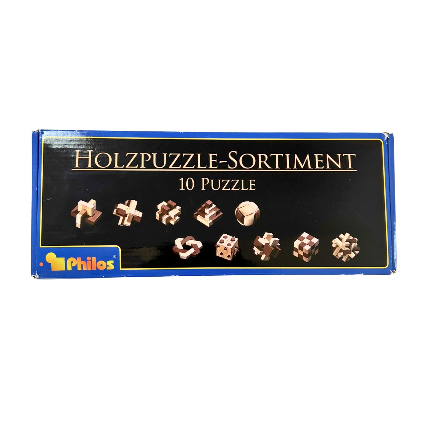 Holzpuzzle-Sortiment - 10 Puzzle - Philos – SKU A5546 – Puzzle gebraucht kaufen bei Brettspielimperium