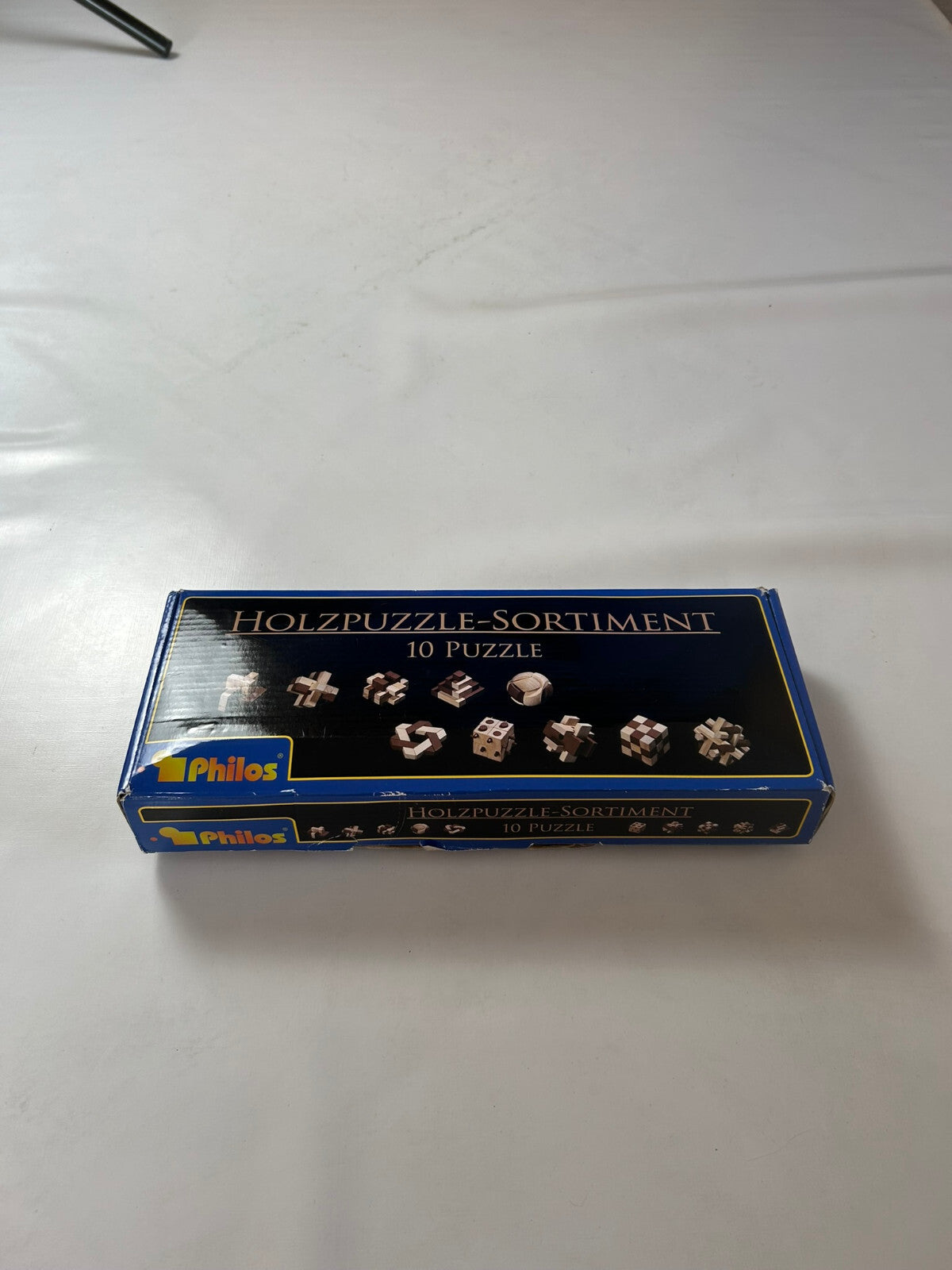 Holzpuzzle-Sortiment - 10 Puzzle - Philos - Vollständig - Ansicht 3