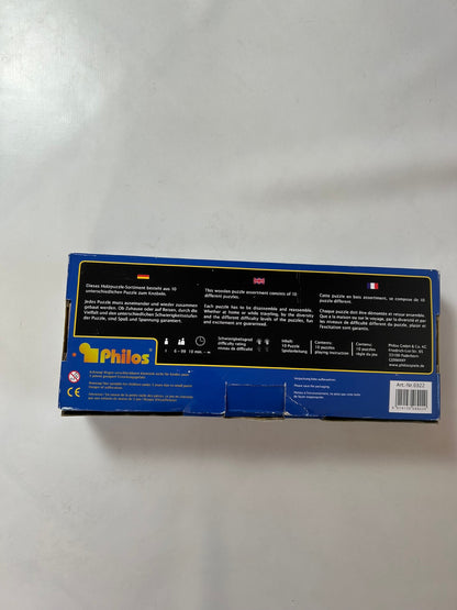 Holzpuzzle-Sortiment - 10 Puzzle - Philos - Vollständig - Ansicht 5