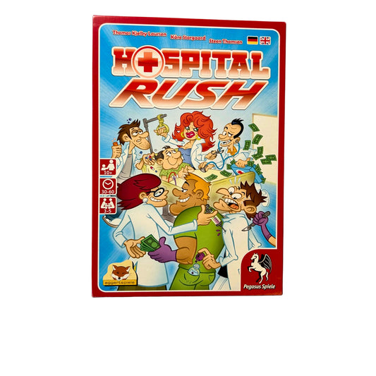 Hospital Rush Brettspiel Spiel Pegasus Spiele Brettspiel – SKU A10159 – Gesellschaftsspiel gebraucht kaufen bei Brettspielimperium