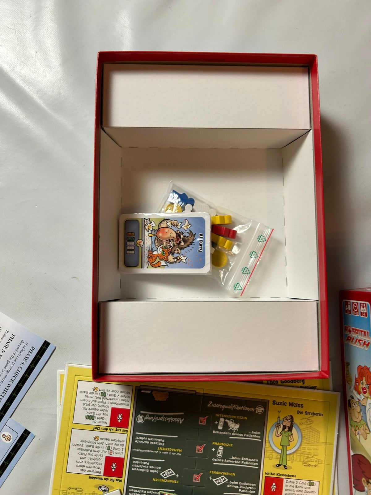 Hospital Rush Brettspiel Spiel Pegasus Spiele Brettspiel  Vollständig - Ansicht 8