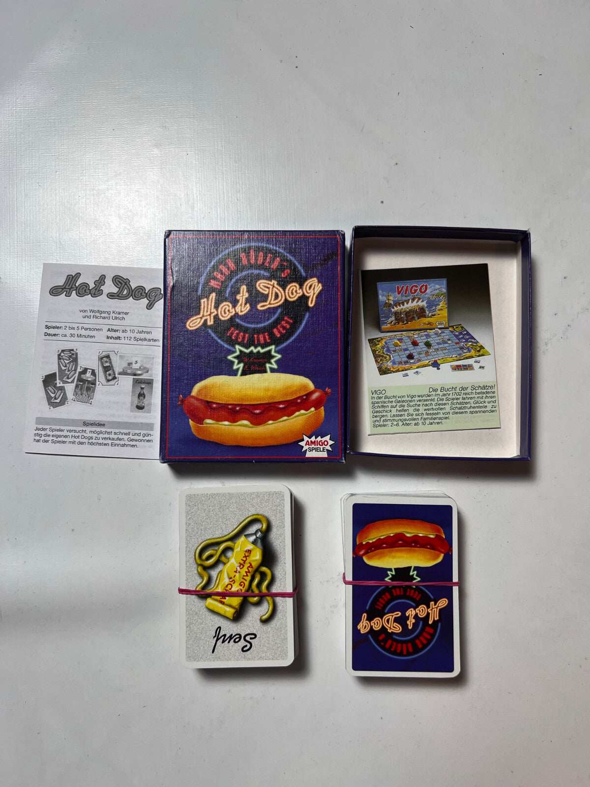 Hot Dog Kartenspiel Amigo Spiele 1996 - Vollständig - Ansicht 3