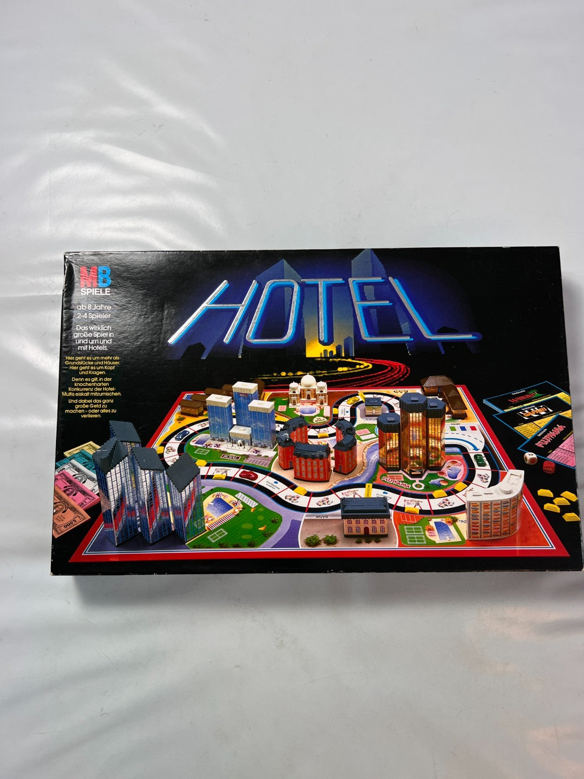 Hotel Brettspiel Komplett mit Laternen  MB Spiele Große schwarze Ausgabe - Ansicht 13