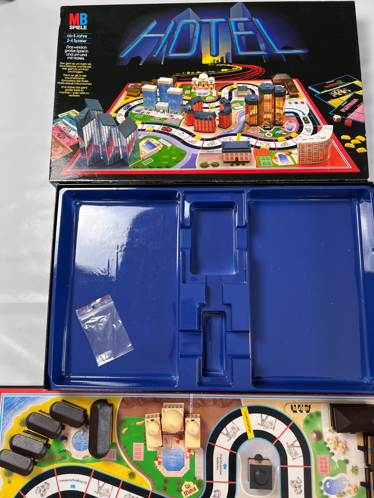 Hotel Brettspiel Komplett mit Laternen  MB Spiele Große schwarze Ausgabe - Ansicht 9