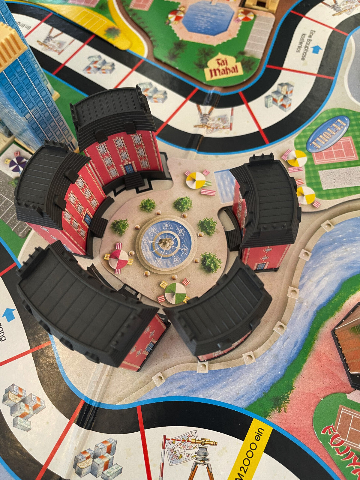 Hotel Brettspiel MB mit Laternen Spieleklassiker Große schwarze Ausgabe Vollstän - Ansicht 9