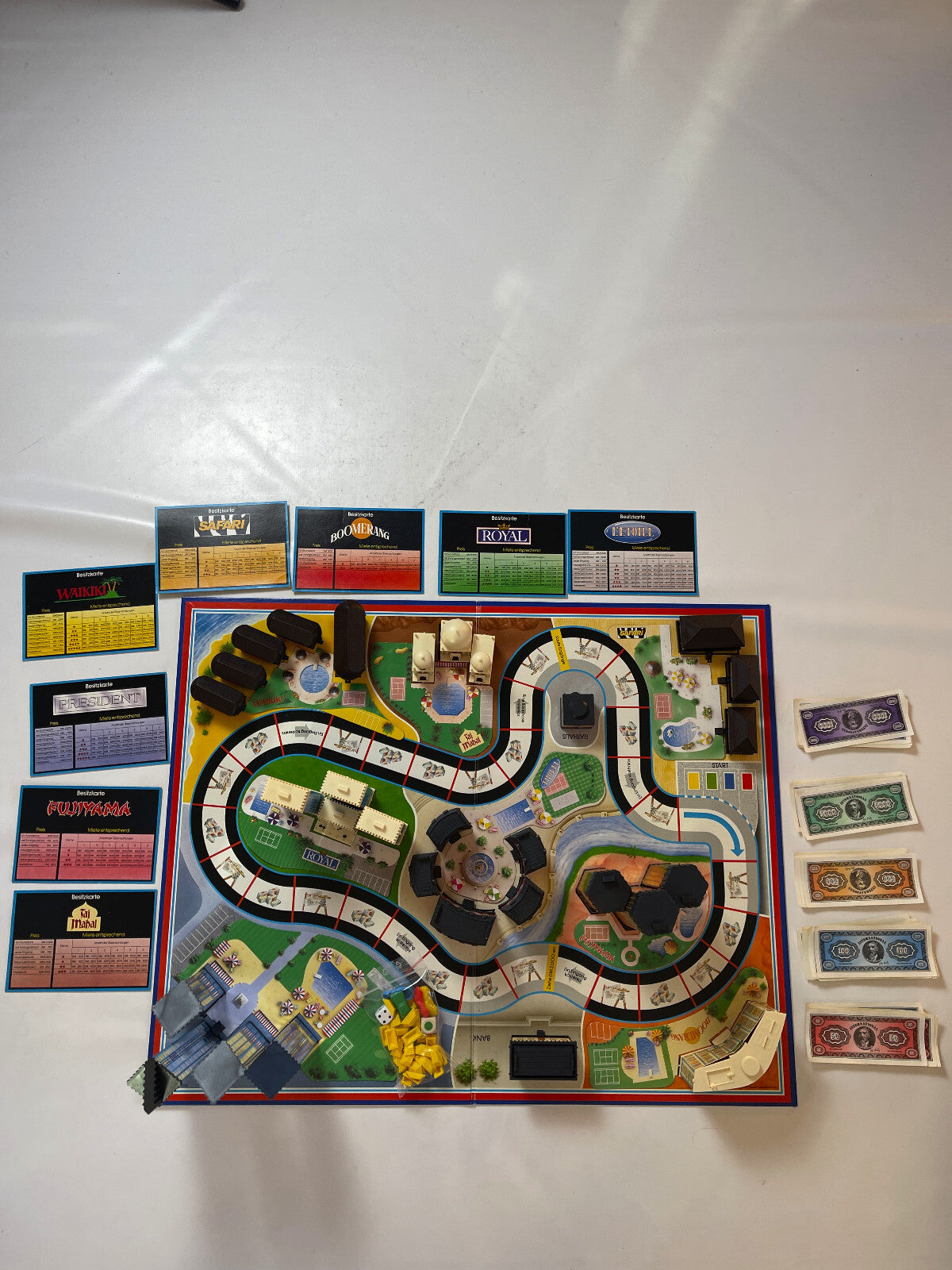 Hotel Brettspiel MB-Spiele  Ausgabe 1993 - Mit Laternen - Vollständig - Ansicht 13