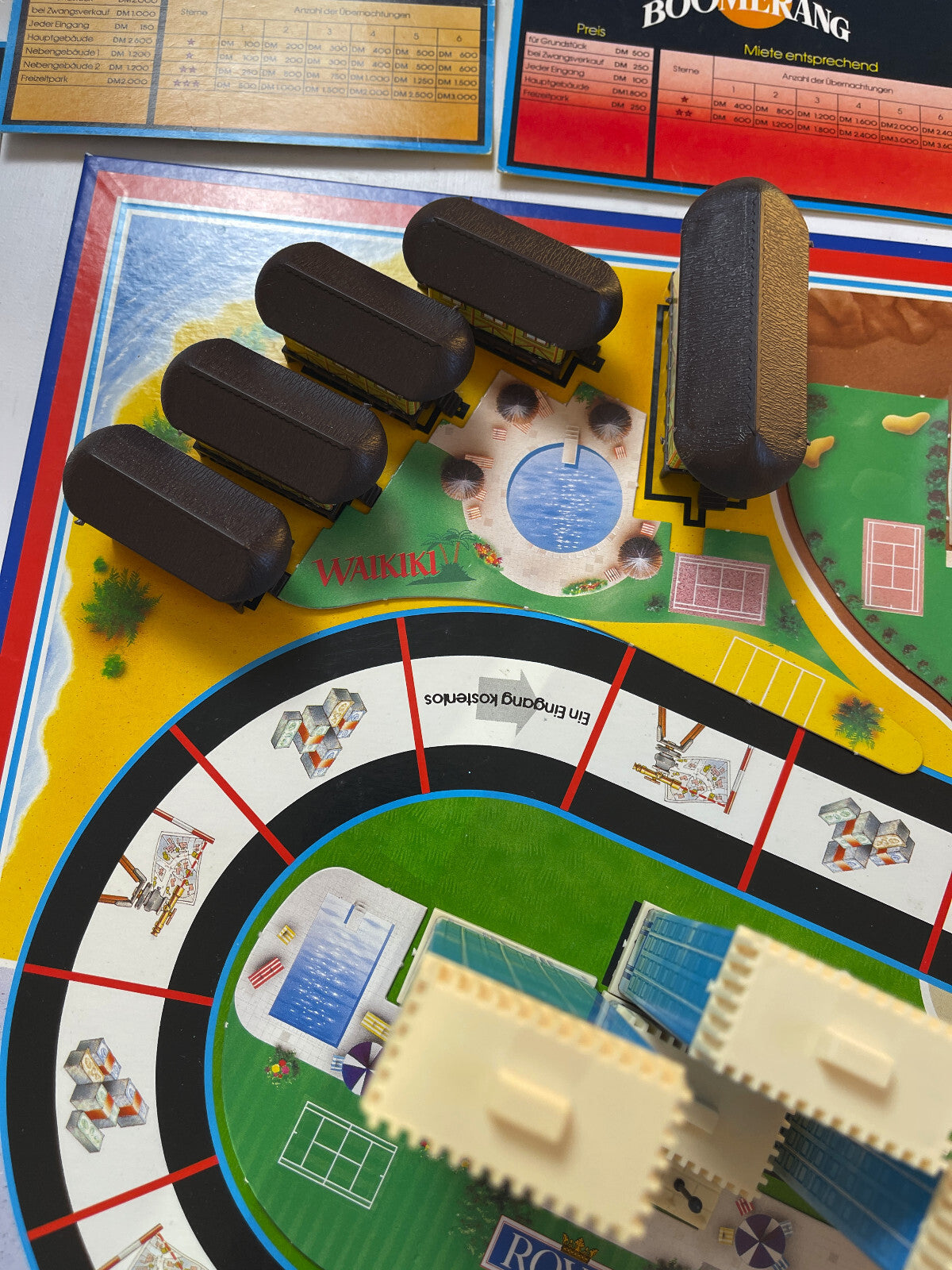 Hotel Brettspiel MB-Spiele  Ausgabe 1993 - Mit Laternen - Vollständig - Ansicht 3