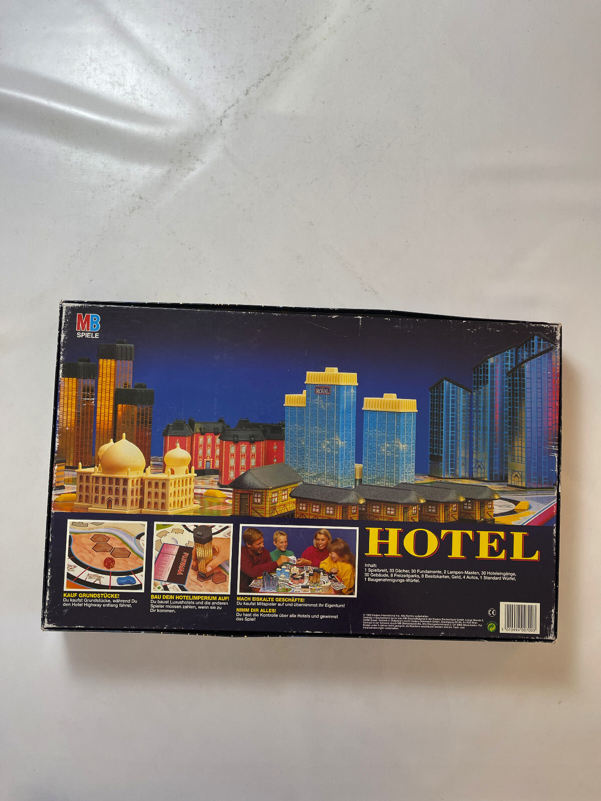 Hotel Brettspiel MB-Spiele  Ausgabe 1993 - Mit Laternen - Vollständig - Ansicht 4