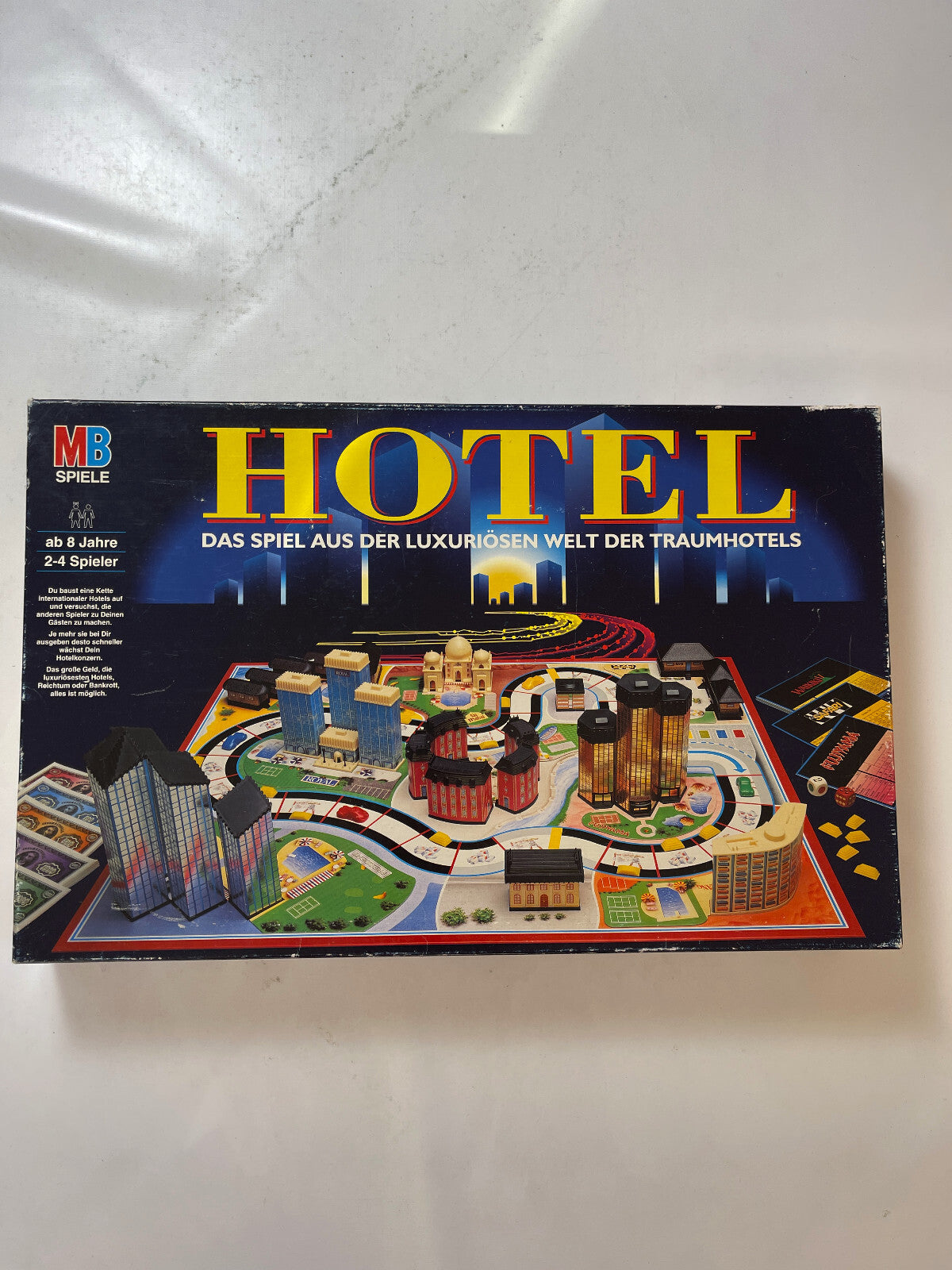 Hotel Brettspiel MB-Spiele  Ausgabe 1993 - Mit Laternen - Vollständig - Ansicht 7