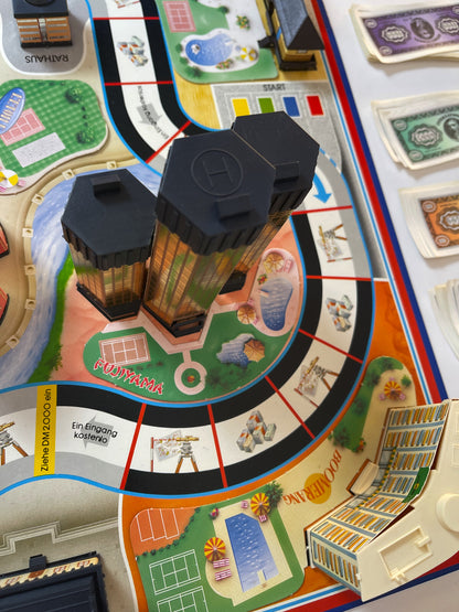 Hotel Brettspiel MB-Spiele  Ausgabe 1993 - Mit Laternen - Vollständig - Ansicht 8
