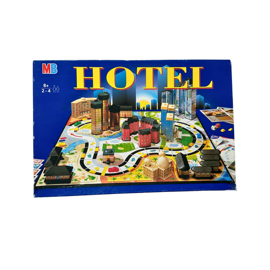 HOTEL Brettspiel MB Version 2002 Vollständig mit Laternen - Ansicht 1