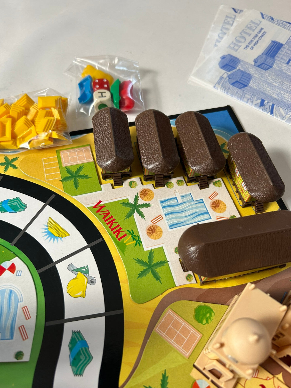 HOTEL Brettspiel MB Version 2002 Vollständig mit Laternen - Ansicht 13