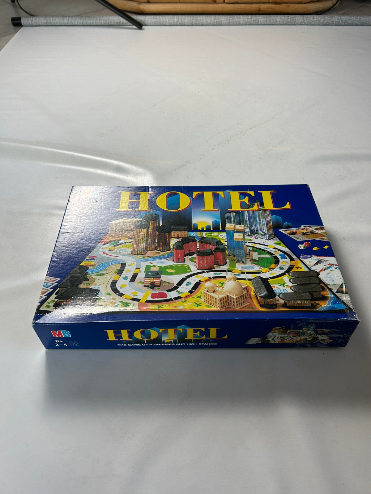 HOTEL Brettspiel MB Version 2002 Vollständig mit Laternen - Ansicht 16