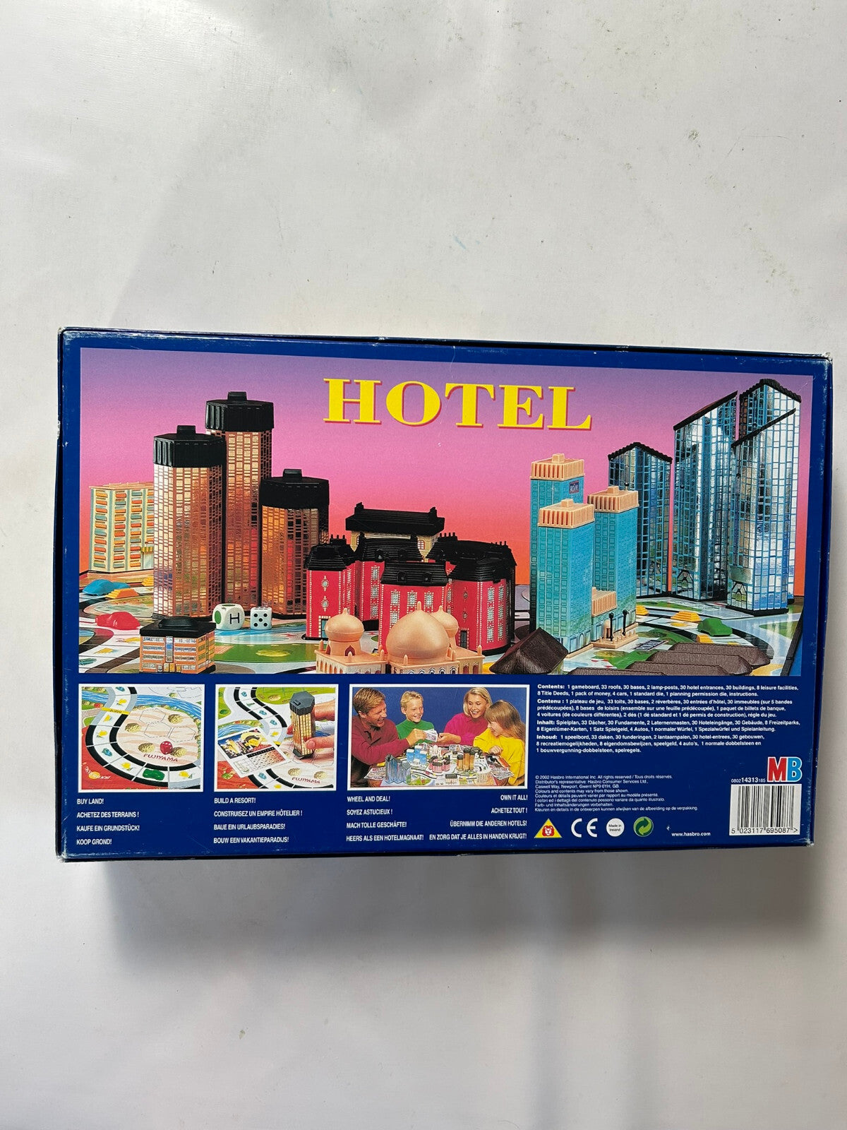 HOTEL Brettspiel MB Version 2002 Vollständig mit Laternen - Ansicht 19