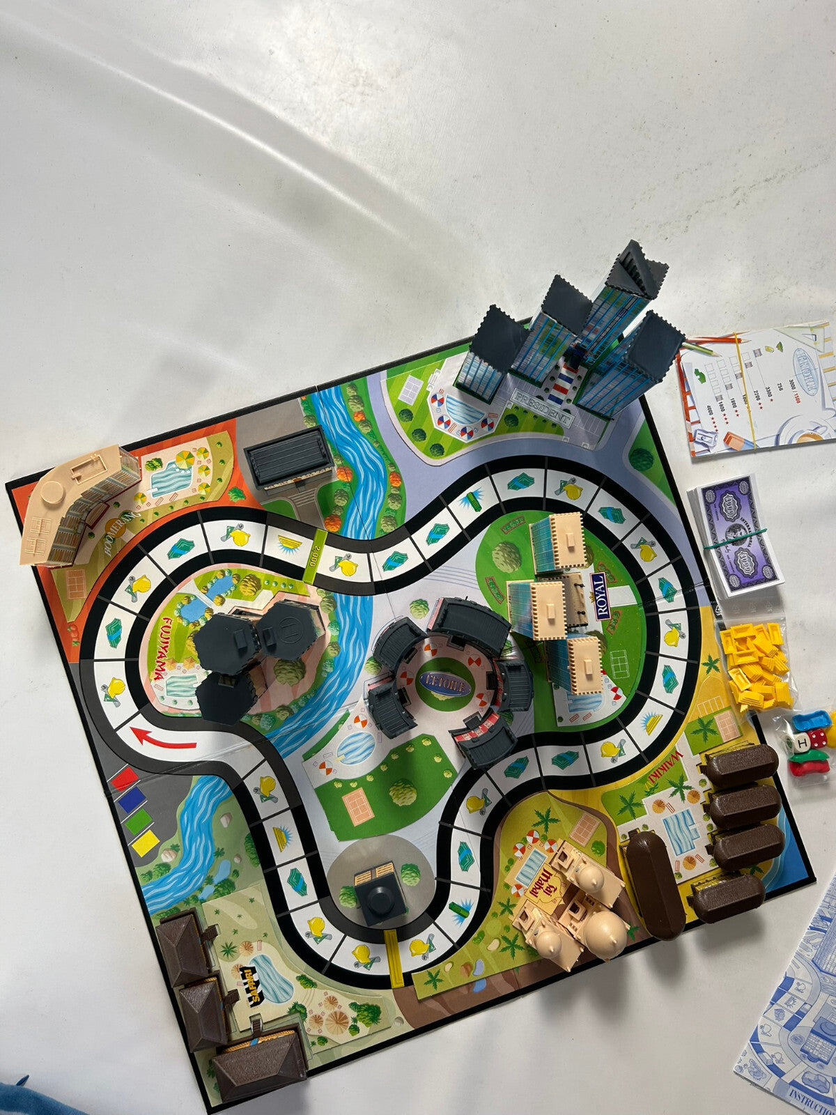 HOTEL Brettspiel MB Version 2002 Vollständig mit Laternen - Ansicht 2