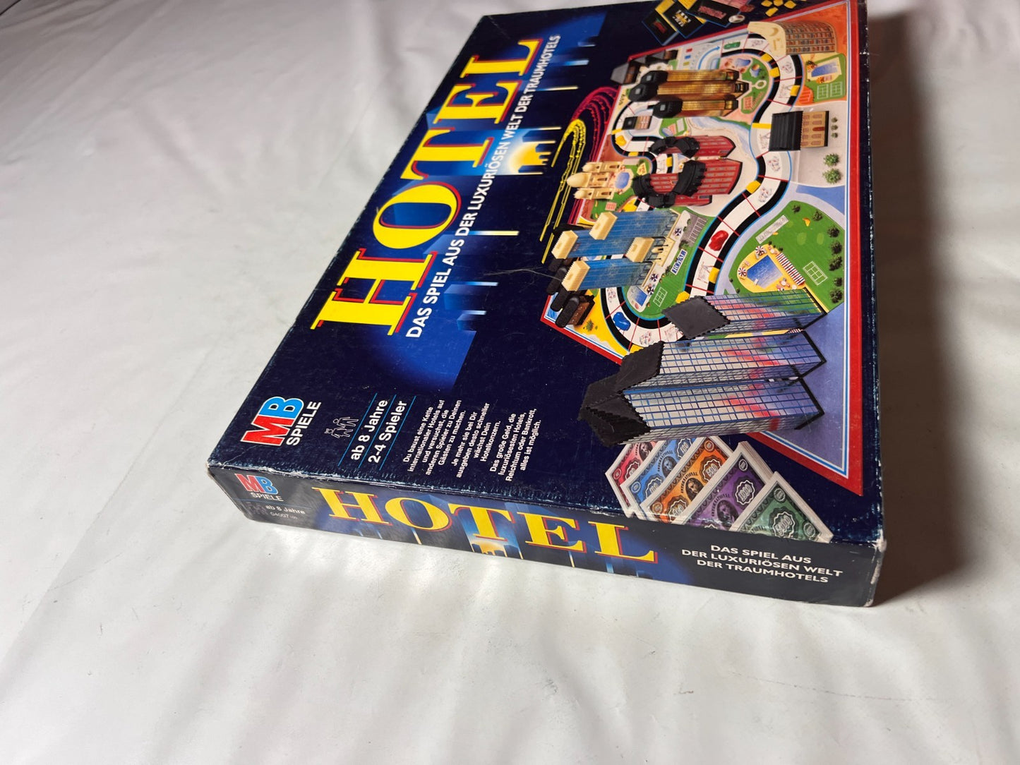 Hotel Brettspiel MBSpiele  Ausgabe 1993  Mit Laternen  Vollständig - Ansicht 12