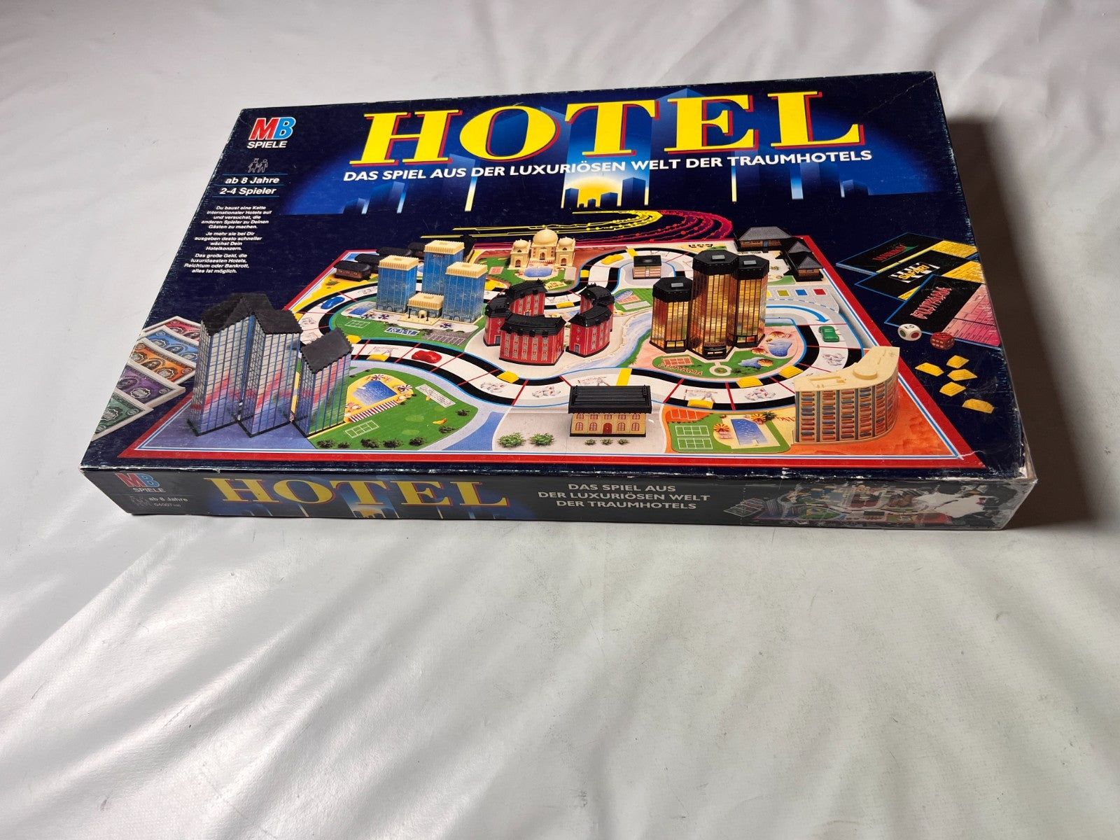 Hotel Brettspiel MBSpiele  Ausgabe 1993  Mit Laternen  Vollständig - Ansicht 16