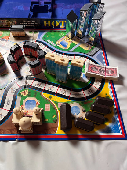 Hotel Brettspiel MBSpiele  Ausgabe 1993  Mit Laternen  Vollständig - Ansicht 4