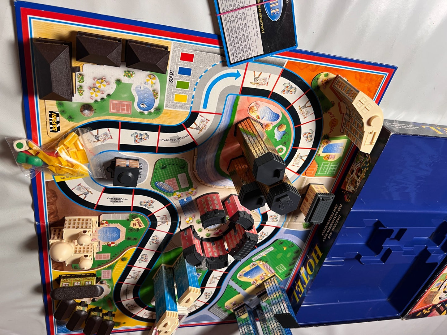 Hotel Brettspiel MBSpiele  Ausgabe 1993  Mit Laternen  Vollständig - Ansicht 9