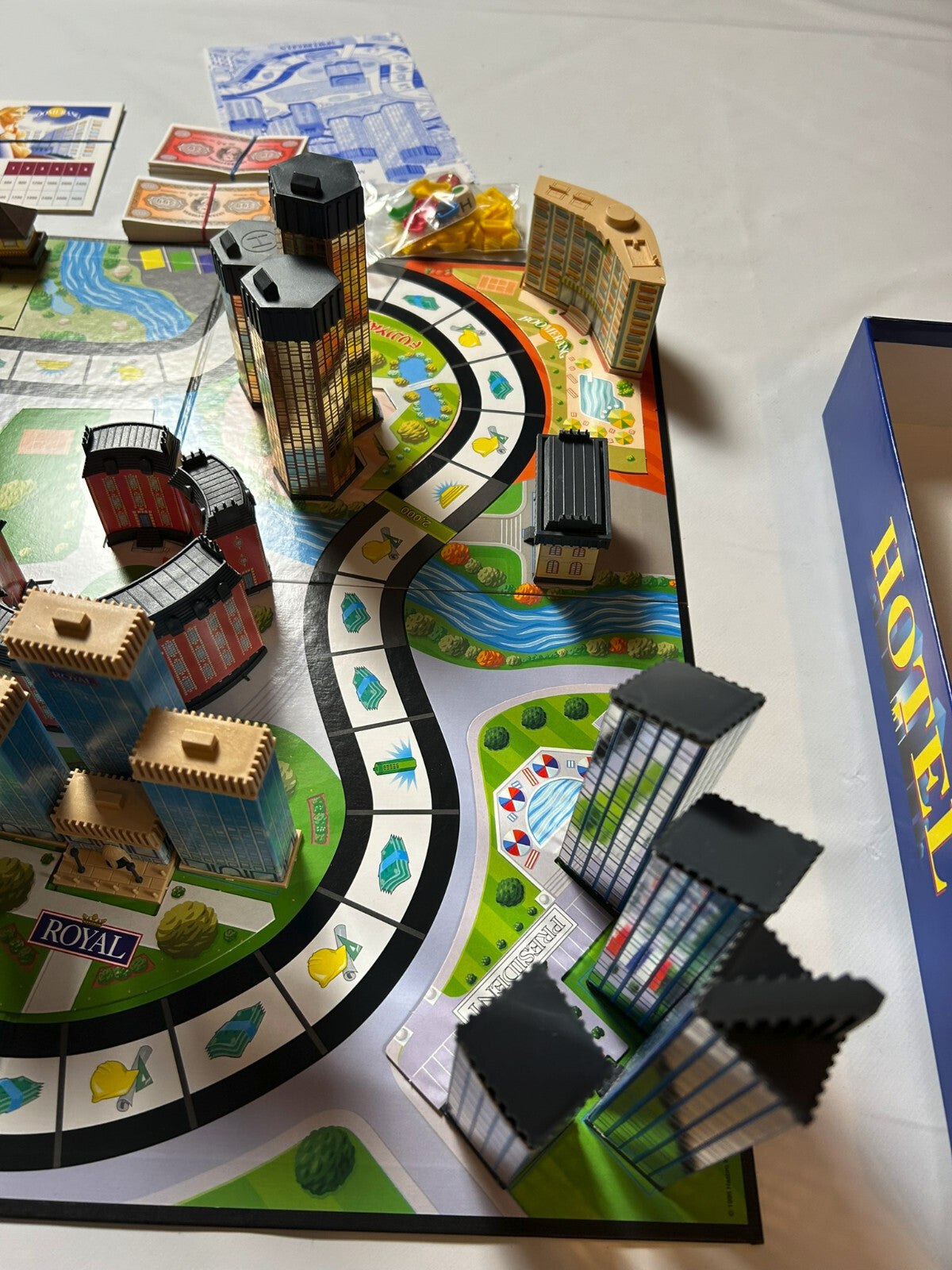 Hotel Brettspiel Parker 2004 blaue Ausgabe - 2Laternen  - Vollständig - Ansicht 11