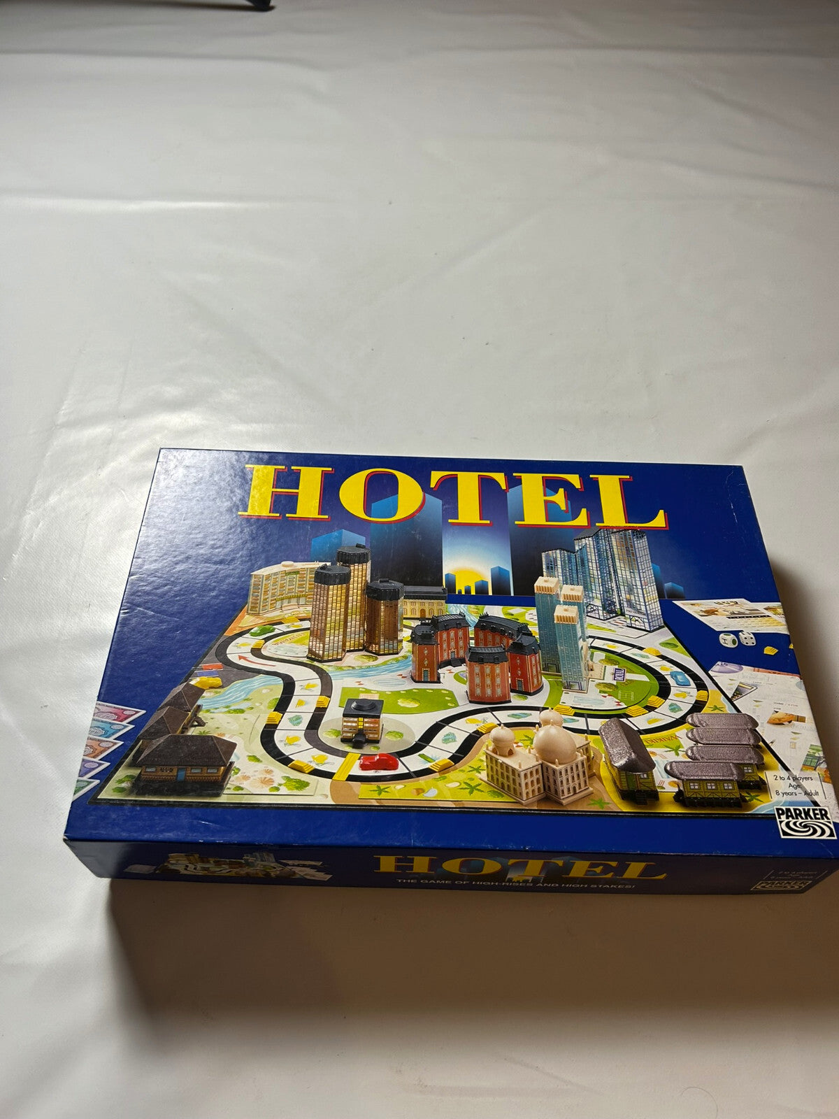 Hotel Brettspiel Parker 2004 blaue Ausgabe - 2Laternen  - Vollständig - Ansicht 3